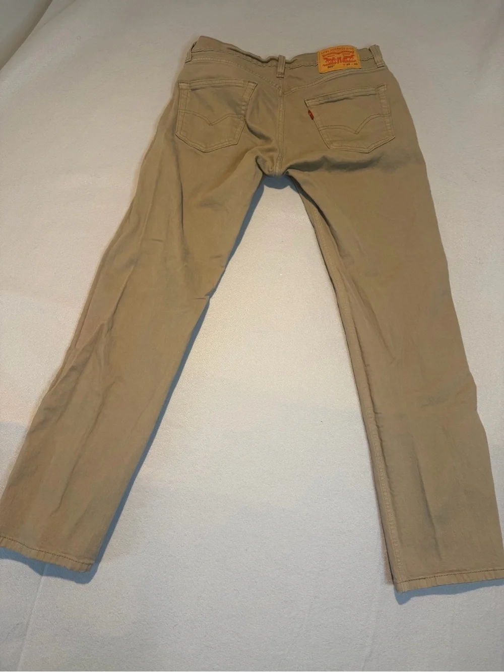 Levi's Slim Straight Khaki Jeans